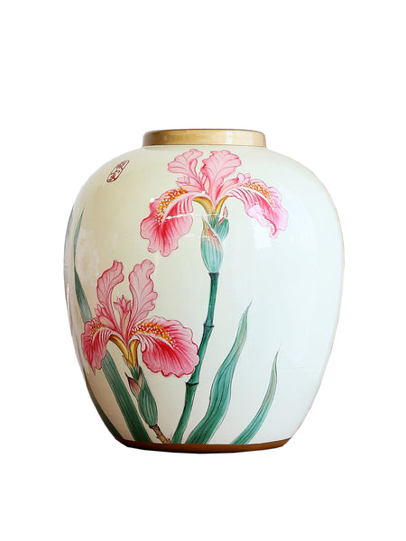 Large Flower Vases on Dining Table, Porcelain Flower Vases, Centerpiece Ceramic Bouquet Vases, Handmade Modern Flower Vase-ArtWorkCrafts.com