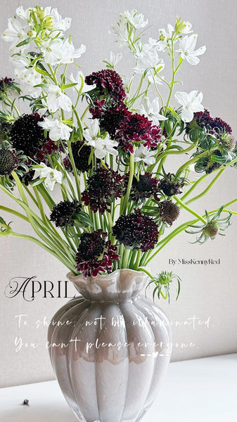 Handmade Liuli Vases, Color Glaze Vase, Contemporary Vases for Modern Home Decor, Glass Bud Vases, Centerpiece Vases on Table-ArtWorkCrafts.com