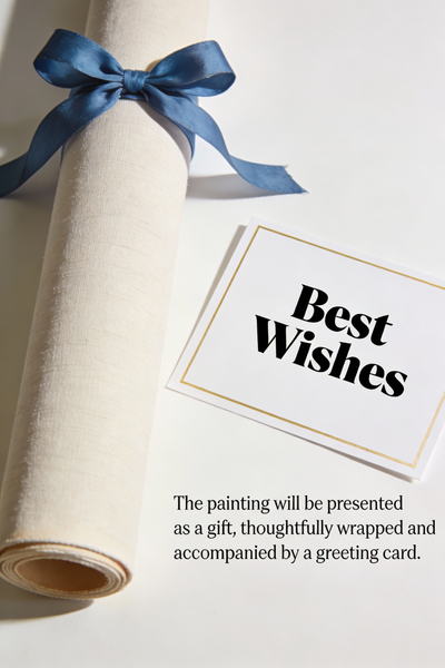 Small Wall Paintings, Lavender Fields and White Cottages, Simple Painting Ideas, Landscape Canvas Paintings, Impasto Wall Art Paintings, On Canvas Small Paintings-ArtWorkCrafts.com