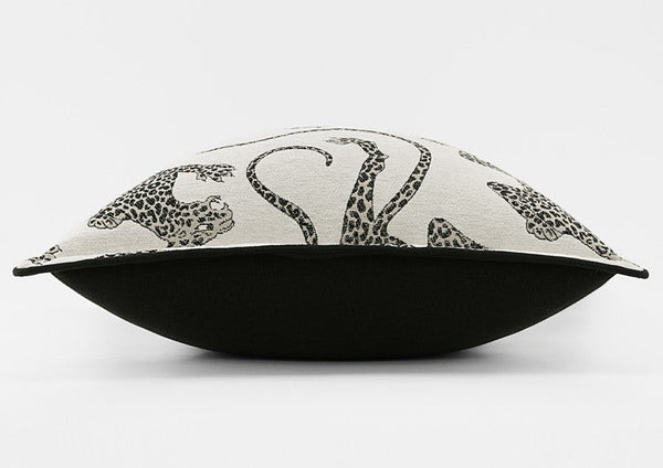 Decorative Cheetah Pattern Pillow Covers, Modern Pillows for Couch, Large Modern Sofa Pillow Cases, Abstract Decorative Throw Pillows for Living Room-ArtWorkCrafts.com