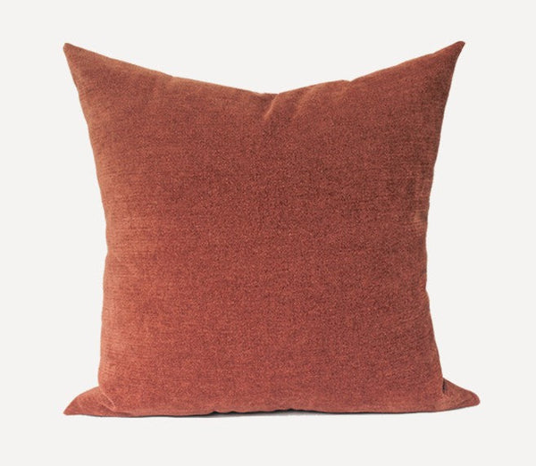 Large Modern Throw Pillows for Couch, Decorative Throw Pillow for Couch, Red Modern Sofa Pillows, Throw Pillows for Modern Living Room-ArtWorkCrafts.com