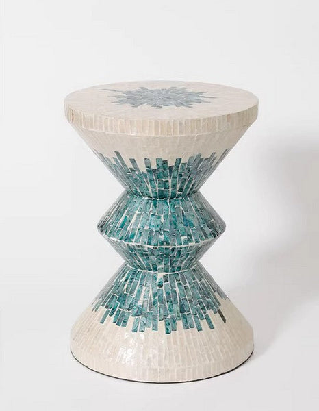 Bedside Small Side Table, Modern Side Table, Shell Small Sofa Side Table, Contemporary Bedside Table, Small End Table, Portable Casual Side Table, Creative Coffee Table, Contemporary Side Table-ArtWorkCrafts.com
