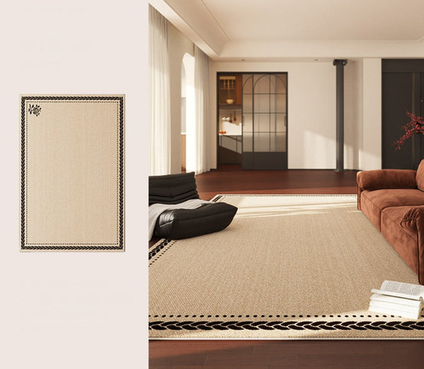 Abstract Modern Rugs for Bedroom, Simple Large Modern Rugs for Living Room, Contemporary Geometric Modern Rugs,Modern Rugs for Dining Room-ArtWorkCrafts.com