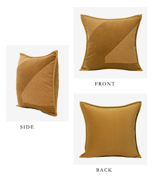 Modern Throw Pillow for Interior Design, Simple Decorative Throw Pillows, Large Modern Throw Pillows for Couch, Contemporary Modern Sofa Pillows-ArtWorkCrafts.com