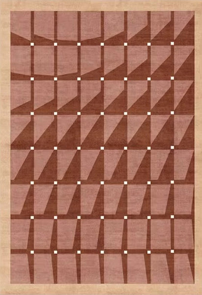 Modern Living Room Rug Ideas, Modern Rugs for Dining Room, Mid Century Modern Rugs Next to Bed, Thick Contemporary Rugs for Bedroom-ArtWorkCrafts.com