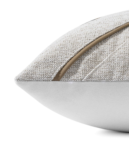 Light Grey Modern Pillows for Couch, Abstract Decorative Throw Pillows for Living Room, Large Modern Sofa Cushion, Decorative Pillow Covers-ArtWorkCrafts.com