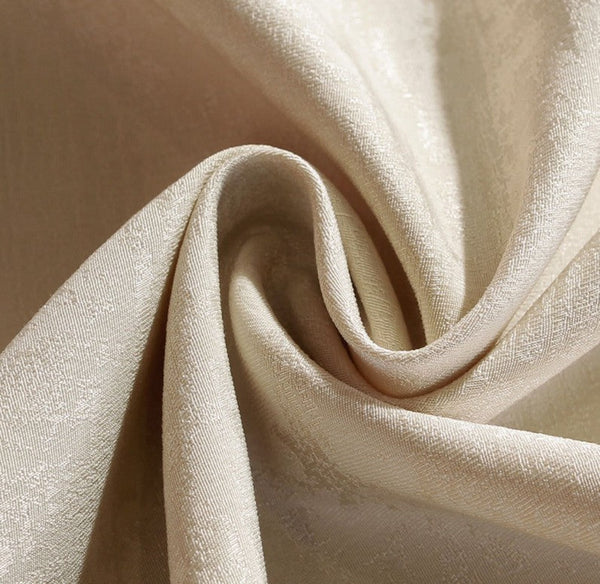 Large Simple Table Cloth for Dining Room Table, Beige Lace Tablecloth for Home Decoration, Modern Rectangle Tablecloth, Square Tablecloth for Round Table-ArtWorkCrafts.com