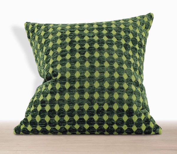 Modern Pillows for Living Room, Luxury Green Decorative Modern Pillows for Couch, Modern Sofa Pillows Covers, Modern Sofa Cushion-ArtWorkCrafts.com