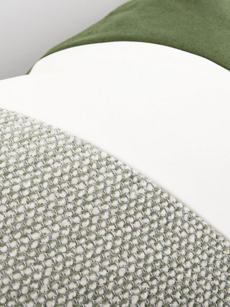 Green White Modern Pillows for Couch, Abstract Decorative Throw Pillows for Living Room, Large Modern Sofa Cushion, Decorative Pillow Covers-ArtWorkCrafts.com