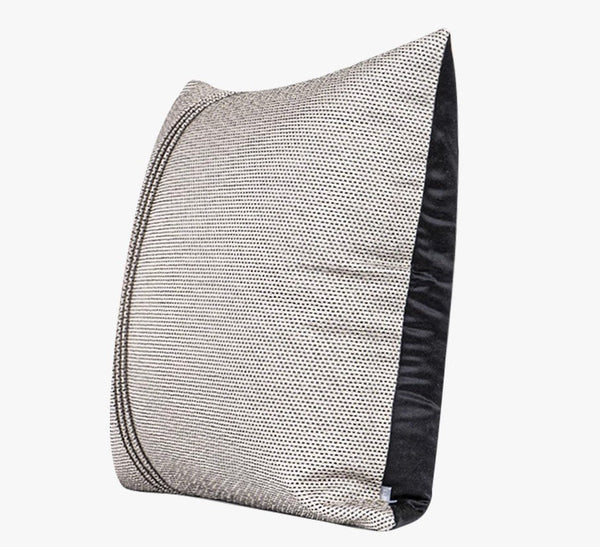 Decorative Throw Pillows for Couch, Large Modern Sofa Throw Pillows, Light Grey Abstract Contemporary Throw Pillow for Living Room-ArtWorkCrafts.com