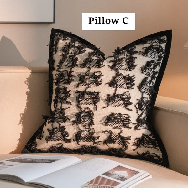 Large Decorative Throw Pillows, Decorative Pillow Arrangement Ideas for Couch, Modern Decorative Pillows for Living Room, Decorative Pillow Covers-ArtWorkCrafts.com