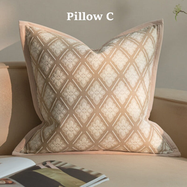 Decorative Pillow Arrangement Ideas for Couch, Modern Decorative Pillow Cover, Decorative Throw Pillows for Living Room, Modern Sofa Pillows-ArtWorkCrafts.com