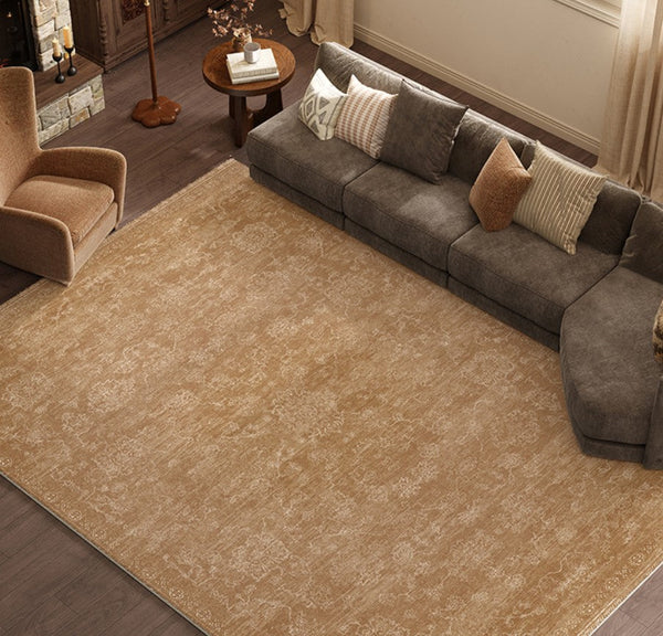 Modern Rugs for Living Room, Dining Room Floor Carpets, Mid Century Geometric Modern Rugs, Contemporary Modern Rugs for Bedroom-ArtWorkCrafts.com