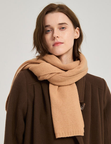 Soft Cashmere Scarf for Women, Casual Scarf for Women, Birthday Gift for Girl, Modern Wool Scarf for Women, Cold Weather Scarves, Winter Wool Scarf