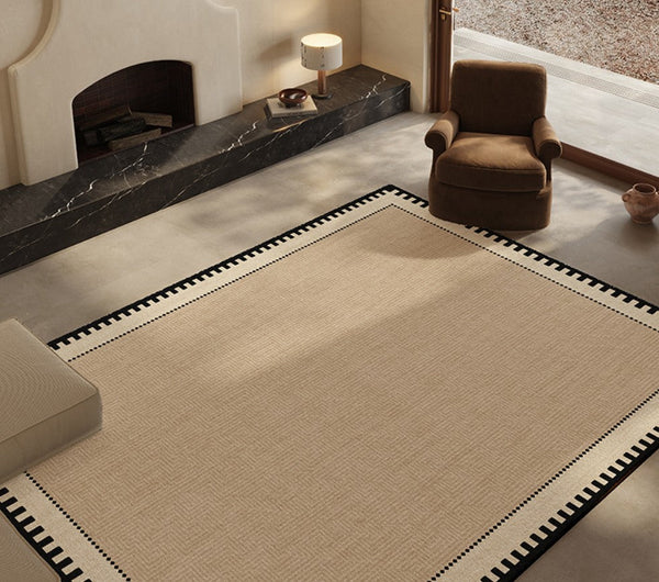 Modern Carpets for Dining Room, Contemporary Modern Rugs for Bedroom, Contemporary Rugs for Bedroom, Mid Century Modern Rugs for Living Room-ArtWorkCrafts.com