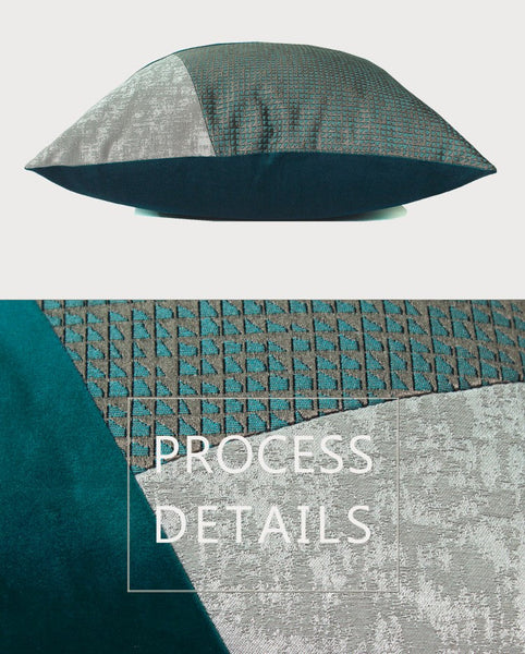 Decorative Throw Pillow for Couch, Green Modern Sofa Pillows, Modern Throw Pillows for Couch-ArtWorkCrafts.com