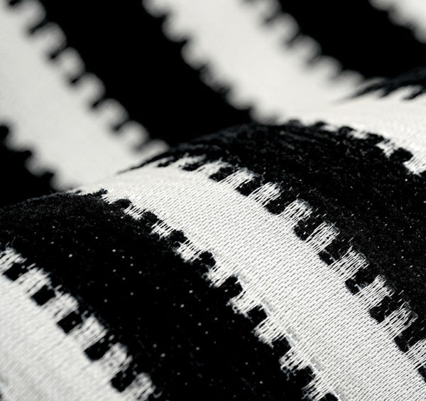 Modern Pillows for Couch, Black and White Stripe Modern Pillows, Decorative Throw Pillows for Living Room, Modern Sofa Pillows-ArtWorkCrafts.com