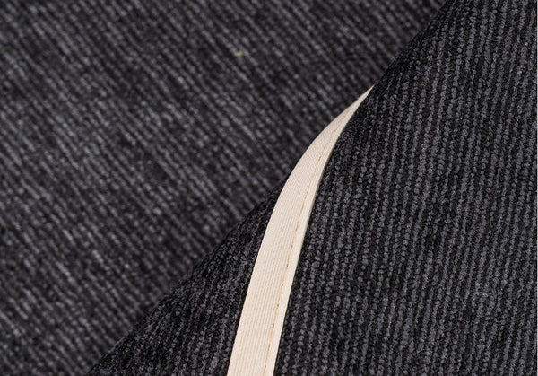 Contemporary Throw Pillow for Living Room, Modern Square Pillows, Abstract Black Throw Pillows for Couch, Simple Modern Sofa Throw Pillows-ArtWorkCrafts.com