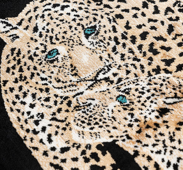 Abstract Contemporary Pillow for Couch, Leopard Decorative Sofa Pillows, Large Modern Sofa Throw Pillows for Bedroom-ArtWorkCrafts.com