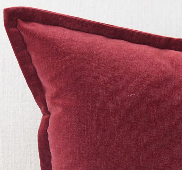 Decorative Pillows for Couch, Modern Sofa Pillows, Simple Modern Pillows, Red Modern Throw Pillows, Contemporary Throw Pillows-ArtWorkCrafts.com