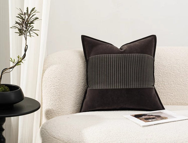 Modern Pillows for Couch, Large Modern Sofa Pillow Cases, Abstract Decorative Throw Pillows for Living Room, Decorative Pillow Covers-ArtWorkCrafts.com