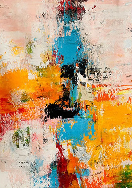 Hand Painted Wall Painting, Extra Large Paintings for Living Room, Modern Abstract Art for Bedroom, Abstract Acrylic Wall Painting, Simple Painting Ideas-ArtWorkCrafts.com