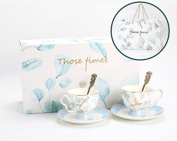 Porcelain Coffee Cup, Ceramic Tea Cup Set, Luxury Tea Cup with Saucer, Elegant Coffee Cup, Porcelain Tea cups, British Tea Cup Set, Afternoon Tea Cup with Saucer Set-ArtWorkCrafts.com