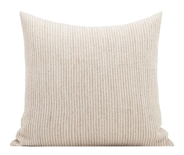 Contemporary Light Brown Modern Sofa Pillows, Large Square Modern Throw Pillows for Couch, Simple Decorative Throw Pillows, Large Throw Pillow for Interior Design-ArtWorkCrafts.com