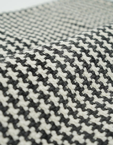 Chequer Modern Sofa Pillows, Large Black and White Decorative Throw Pillows, Contemporary Square Modern Throw Pillows for Couch, Abstract Throw Pillow for Interior Design-ArtWorkCrafts.com