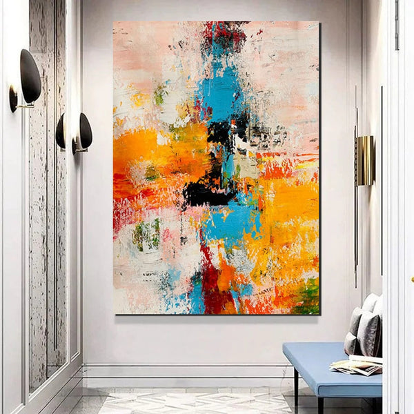 Hand Painted Wall Painting, Extra Large Paintings for Living Room, Modern Abstract Art for Bedroom, Abstract Acrylic Wall Painting, Simple Painting Ideas-ArtWorkCrafts.com
