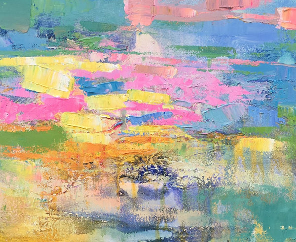 Abstract Acrylic Painting, Contemporary Modern Art, Modern Canvas Painting, Custom Abstract Painting for Living Room-ArtWorkCrafts.com