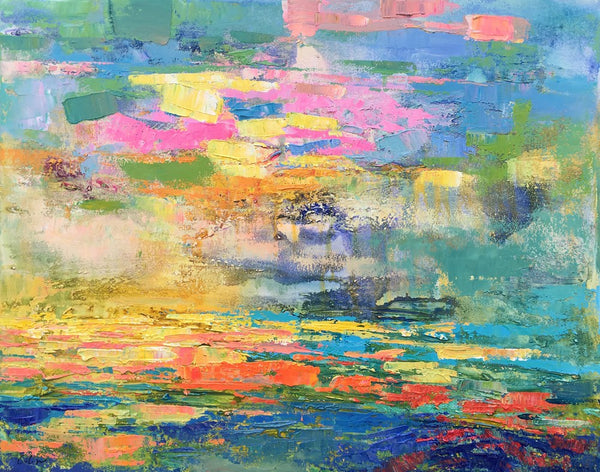 Abstract Acrylic Painting, Contemporary Modern Art, Modern Canvas Painting, Custom Abstract Painting for Living Room-ArtWorkCrafts.com