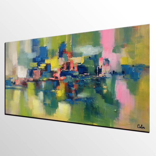 Large Canvas Art, Abstract Painting for Sale, Bedroom Canvas Art, Custom Acrylic Art Painting-ArtWorkCrafts.com