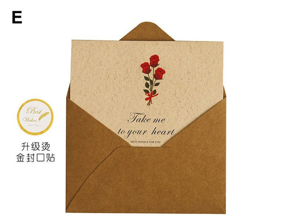 Greeting Cards to Mother, Greeting Cards for Friends, Anniversary Greeting Cards, Creative Birthday Greeting Card, Beautiful Valentine's Day Greeting Card-ArtWorkCrafts.com