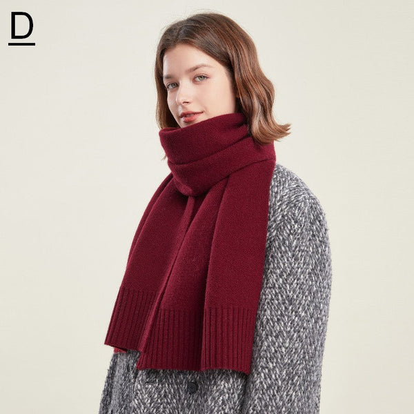 Wool Scarf for Women, Casual Scarf for Women, Fashion Designer Scarf, Cold Weather Scarf, Modern Winter Scarf, Soft Cashmere Scarf for Women-ArtWorkCrafts.com