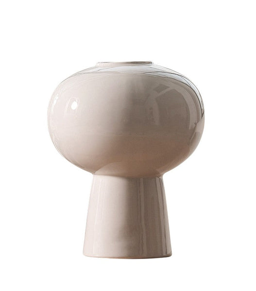 Porcelain Vases for Modern Home Decor, Handmade Modern Flower Vase, Contemporary Vases on Dining Table, Centerpiece Ceramic Bouquet Vases-ArtWorkCrafts.com