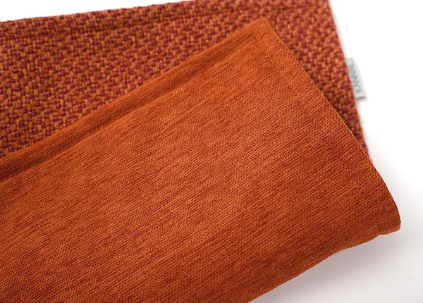 Orange Square Modern Throw Pillows for Couch, Large Contemporary Modern Sofa Pillows, Simple Decorative Throw Pillows, Large Throw Pillow for Interior Design-ArtWorkCrafts.com