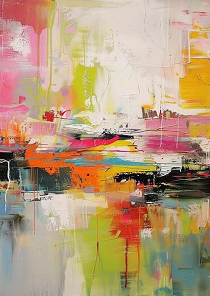Simple Painting Ideas, Hand Painted Wall Painting, Extra Large Paintings for Living Room, Modern Abstract Art for Bedroom, Abstract Acrylic Wall Painting-ArtWorkCrafts.com