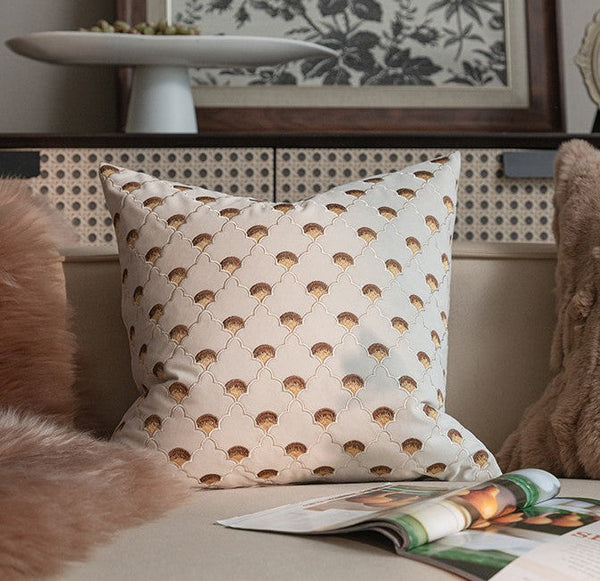 Decorative Pillow Arrangement Ideas for Couch, Modern Decorative Pillows for Bedroom, Embroidered Butterfly Pillow Covers, Large Decorative Throw Pillows for Living Room-ArtWorkCrafts.com