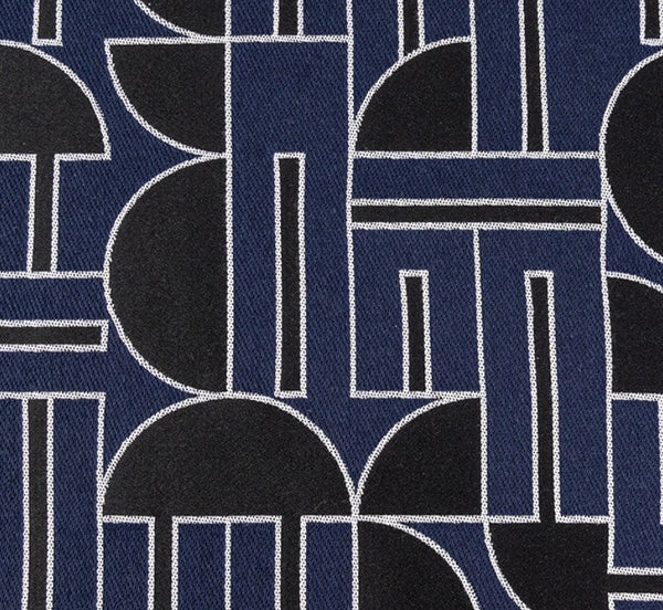 Abstract Decorative Throw Pillows, Geometric Contemporary Pillows, Blue Square Modern Throw Pillows for Couch, Large Simple Throw Pillow for Interior Design-ArtWorkCrafts.com