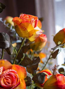 Modern Flower Arrangement Ideas for Home Decoration, Wedding Flowers, Rose Flowers, Artificial Rose Floral for Dining Room Table, Bedroom Flower Arrangement Ideas-ArtWorkCrafts.com