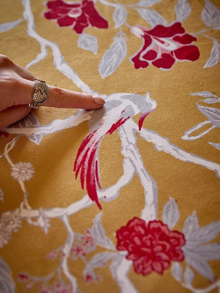 Farmhouse Table Cloth, Dining Room Flower Table Cloths, Large Square Tablecloth for Round Table, Extra Large Rectangular Table Covers for Kitchen-ArtWorkCrafts.com