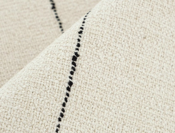 Large Modern Sofa Cushion, Beige Decorative Pillow Covers, Simple Decorative Throw Pillows for Living Room, Contemporary Modern Pillows for Couch-ArtWorkCrafts.com