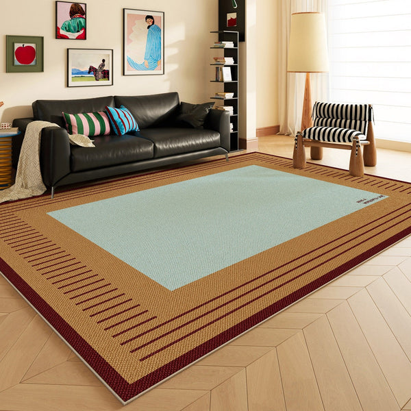 Mid Century Contemporary Rugs, Modern Living Room Rug Ideas, Geometric Modern Area Rugs, Modern Rugs for Dining Room-ArtWorkCrafts.com
