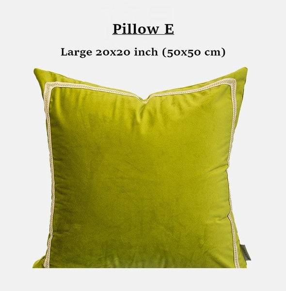 Living Room Decorative Pillows, Modern Decorative Cushions, Decorative Pillows for Bed, Decorative Pillow Arrangement Ideas for Interior Design, Embroidered Floral Bird Pattern Pillow Covers-ArtWorkCrafts.com