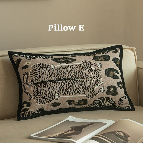 Large Decorative Throw Pillows, Modern Decorative Pillow Covers, Decorative Pillow Arrangement Ideas for Couch, Decorative Pillows for Living Room-ArtWorkCrafts.com