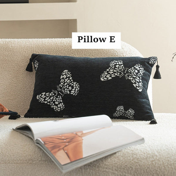 Large Decorative Throw Pillows, Decorative Pillow Arrangement Ideas for Couch, Modern Decorative Pillows for Living Room, Decorative Pillow Covers-ArtWorkCrafts.com