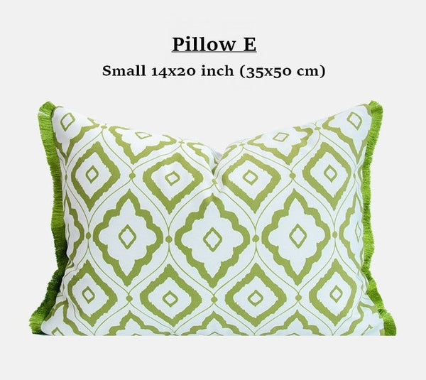 Unique Decorative Pillow Arrangement Ideas for Couch, Modern Decorative Cushion Covers, Decorative Pillows for Living Room, Large Decorative Pillows for Interior Design-ArtWorkCrafts.com