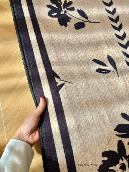 Unique Modern Rugs for Dining Room, Abstract Modern Rugs for Bedroom, Large Modern Rugs for Living Room, Contemporary Geometric Modern Rugs-ArtWorkCrafts.com