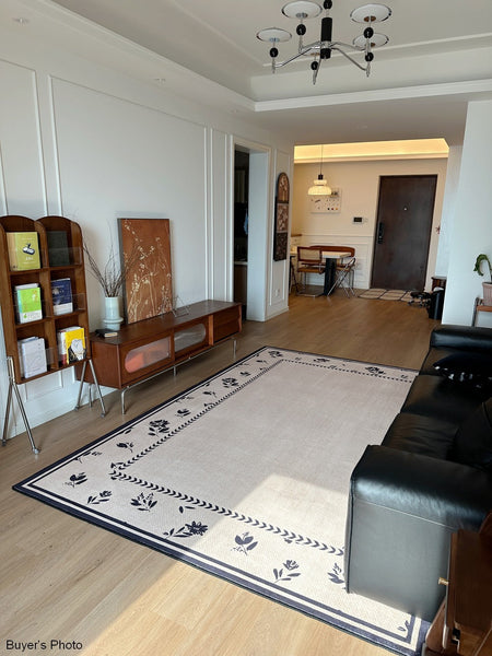 Unique Modern Rugs for Dining Room, Abstract Modern Rugs for Bedroom, Large Modern Rugs for Living Room, Contemporary Geometric Modern Rugs-ArtWorkCrafts.com